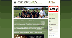 Desktop Screenshot of lehighvalleygolfpro.com